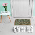 Fußmatte floralen im Design