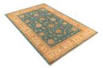 Tapis Ziegler LII Bleu - Textile - 123 x 1 x 187 cm