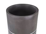 Cache-pot d'extérieur EVRETI Marron - Gris - Blanc - Métal - 39 x 68 x 39 cm