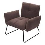 Lounge-Sessel K34 Bouclé Braun