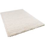 Hochflor Langflor Shaggy Teppich Luxury Ecru - 120 x 170 cm