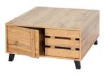 Couchtisch M46 Braun - Holzart/Dekor - Holz teilmassiv - 81 x 43 x 81 cm