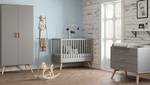 Babyzimmer Set Nicole - 4-teilig Grau