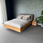 Aura-Schwebebett Beige - Rehbraun - Khaki - Hellbraun - Eiche - 168 x 237 cm