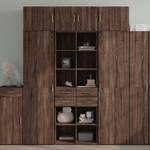 Highboard DE2543 Braun - Holzwerkstoff - 43 x 185 x 70 cm