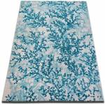 Teppich Acryl Beyazit 1813 Blue Blau - Kunststoff - Textil - 80 x 1 x 150 cm