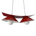 Suspension Miller Rouge - Blanc - Métal - 50 x 16 x 50 cm