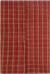 Tapis Jajim CLV Rouge - Textile - 133 x 1 x 202 cm