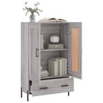 Highboard DE9409 Eiche Grau Dekor