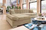 Ecksofa Montana Premium Beige - Ecke davorstehend links