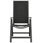 Bistro-Set-k192 ( 5-tlg ) Schwarz - Massivholz