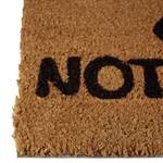 Paillasson fibre coco Oh No Not You Noir - Marron - Fibres naturelles - Matière plastique - 40 x 2 x 60 cm