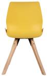 Chaise de salle à manger Luna Lot de 2 Jaune