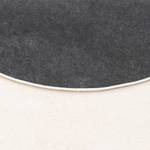 Luxus Soft-Velours Teppich Verona Rund Cremeweiß - 120 x 120 cm