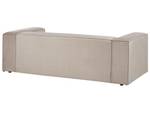 2-Sitzer Sofa VERNON Beige - Taupe - Armlehne davorstehend rechts