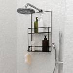 Etagère de douche Cubiko Fer - Noir