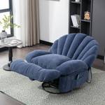 Relaxsessel Eurybia Ⅲ Blau - Holzwerkstoff - Metall - Textil - 78 x 104 x 100 cm