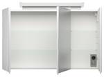 Badmöbel-Set Ovan 100 cm (3-teilig) weiß Weiß - Holzwerkstoff - 48 x 60 x 100 cm