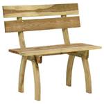 Garten-Essgruppe (3-tlg) 3096602 Braun - Massivholz - Holzart/Dekor - 74 x 75 x 110 cm