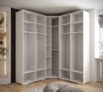 Garderobe Inova 4 Z5 Gold - Weiß