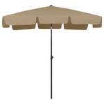 Parasol de plage 3007202 Taupe