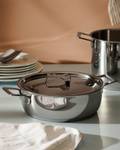 Kasserolle Pots&Pans Silber - Metall - 2 x 9 x 24 cm