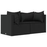 Ecksofa 3029629-4 (2er Set) Schwarz