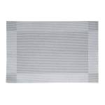 Tischset PVC Silber 33cm Grau - Kunststoff - 30 x 1 x 33 cm