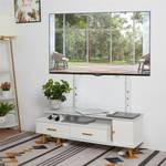 TV Stand TV Ständer für 32-100" Weiß