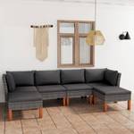 Garten-Sofa-Set (6-teilig) 3009634-9 Grau