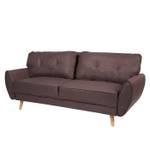 3er-Sofa J19 Braun