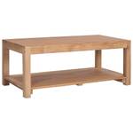 Couchtisch 282849 Braun - Massivholz - Holzart/Dekor - 50 x 40 x 100 cm