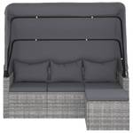 Gartensofa 3029485 (3er Set) Grau