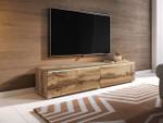 TV-Lowboard D140 mit LED Beleuchtung Bronze