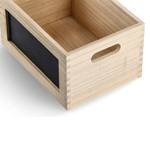 Organizer aus Holz Beige - Massivholz - 20 x 15 x 28 cm