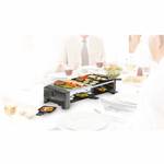 Stein Raclette Grill Schwarz - Stein - 23 x 13 x 55 cm