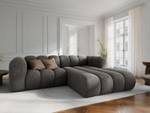 modulares Ecksofa LUPINE 3 Sitzplätze Grau