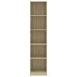 Bücherregal 3016500-1 Eiche Sonoma Dekor - 40 x 175 cm