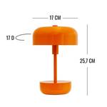 Tischlampe aufladbar Haipot Orange