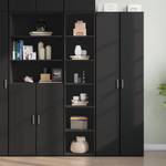 Highboard DE7002 Schwarz - Holzwerkstoff - 41 x 185 x 40 cm