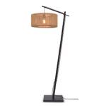 Lampadaire Iguazu F/AD/B/5022/N Noir - Bambou - 50 x 207 x 165 cm