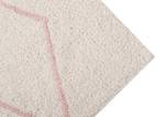 Tapis lavable en coton, FEZ Rose foncé - Textile - 120 x 160 cm