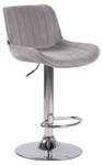 Tabouret de bar Lentini Lot de 2 Gris