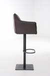 Tabouret de bar Damaso Marron - Noir