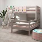 Etagenbett Classic Grau - Holzwerkstoff - 210 x 143 x 250 cm