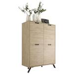 Buffet Haut Palma Beige - Bois manufacturé - 150 x 152 x 106 cm