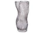 Blumenvase DYTIKO Grau - Glas - 16 x 31 x 16 cm