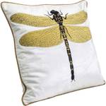 Coussin libellule Blanc