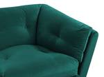 3-Sitzer Sofa LENVIK Schwarz - Smaragdgrün - Grün