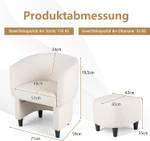 Sessel VH33403(2-teilig) Beige